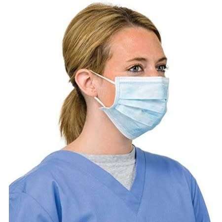 100 x Surgical Face Masks