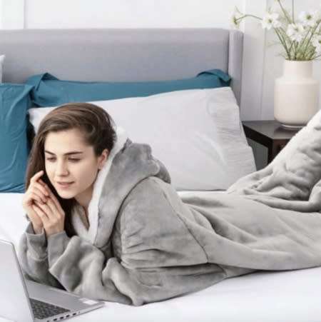 Extra Long Huggle Hoodie