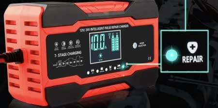 12v Pulse Repair Battery Charger