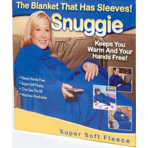 Snuggie! The Blanket That Has Sleeves!