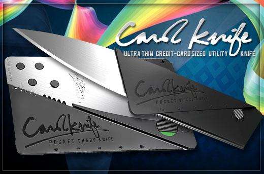 Card Knife - Foldable, Portable, Lightweight, Waterproof, and Multi-Functional.