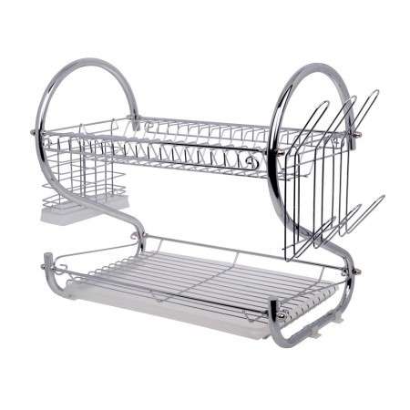 Double dish rack