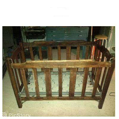 Wooden Baby Cot