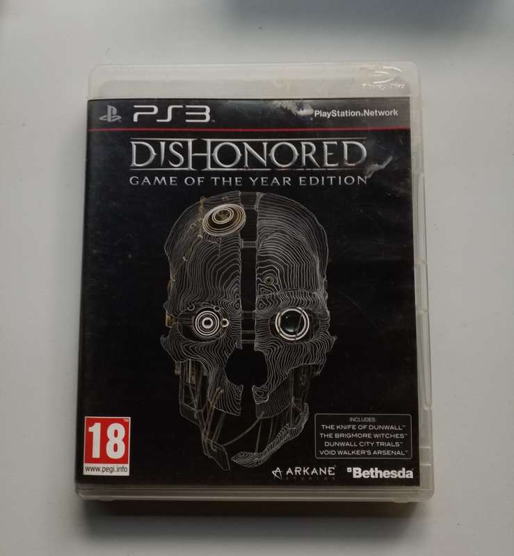 Dishonoured Game of the Year Edition - PS3 - Complete Disc and Manual