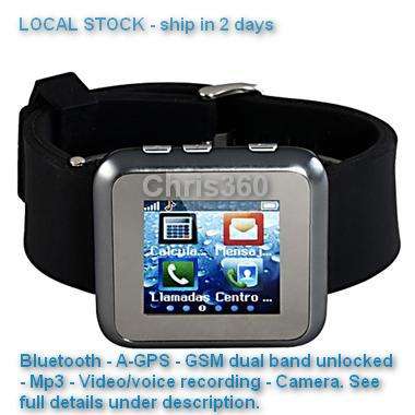 J2Smart Watch **Bluetooth**Camera**Mp3,Mp4**Wap**Video/Voice recording**GSM unlocked**