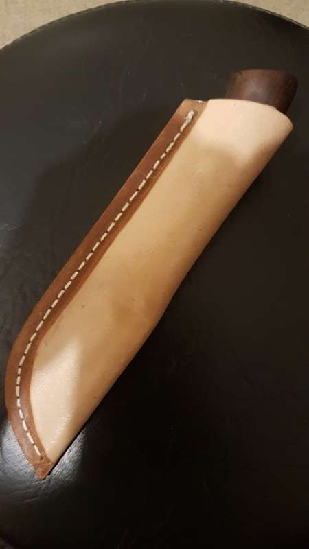 HAND FORGED SCANDINAVIAN PUUKKO -VIKING UTILITY KNIFE