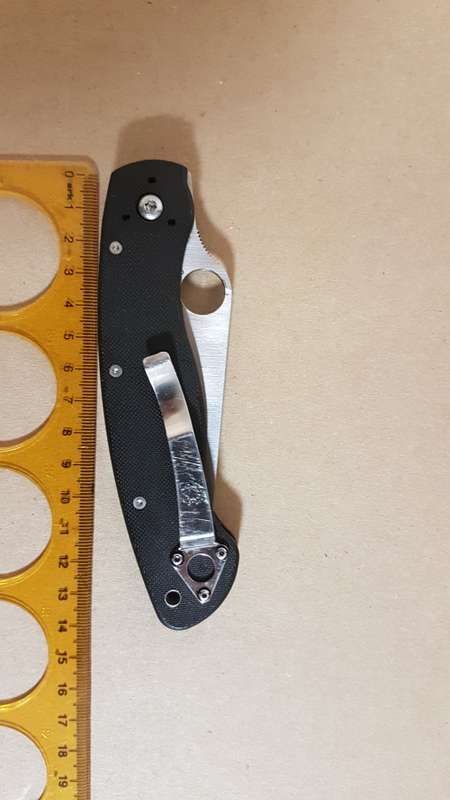 SPYDERCO MILITARY- TACTICAL KNIFE