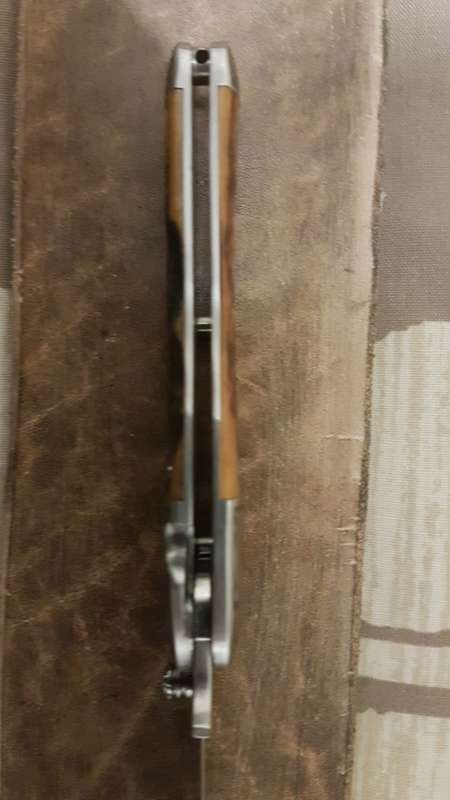 PAUL CHEN STAG HANDLED SHEFFIELD FOLDING KNIFE