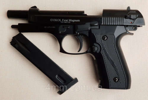 9MM BERETTA EKOL FIRAT SIGNAL/STARTER GUN (BLACK P.A.K SELF DEFENCE BLANK/PEPPER FIRING GUN