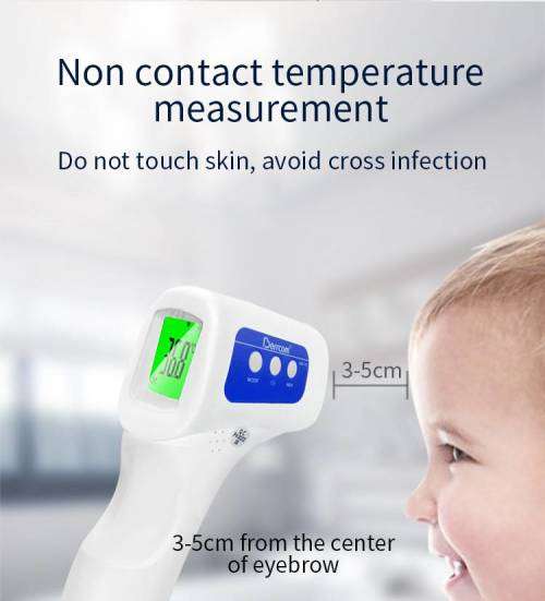 INFRARED THERMOMETERS, INFRARED DIGITAL THERMOMETER, INFRARED THERMOMETER NON-CONTACT, FOREHEAD