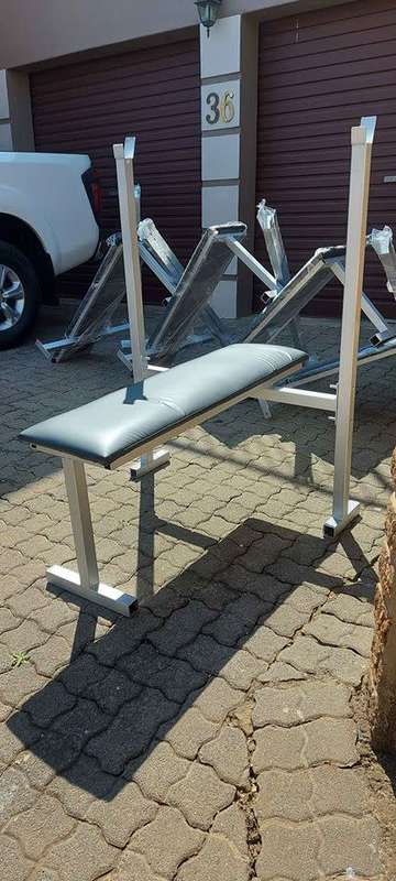 Gym  Workout bench with rack (1 Left)