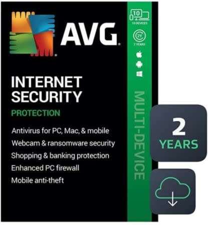 AVG Internet Security 2021 10 Device 2 Years