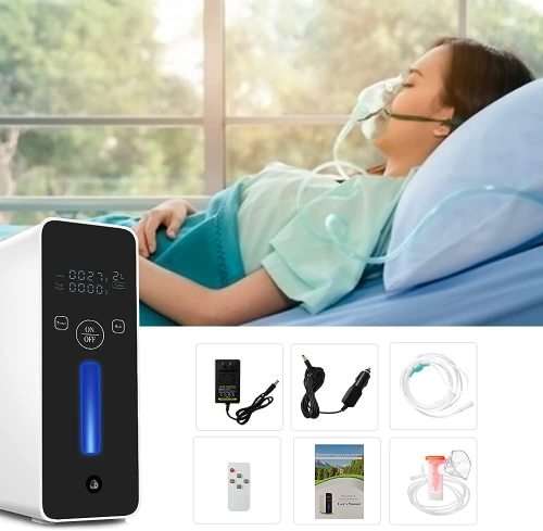 Portable Oxygen Concentrator for Home and Travel, Creliver 1-2L / min Adjustable Oxygen