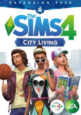 The Sims 4: City Living - Origin Key -  SAME DAY DELIVERY The Sims 4  (PC/MAC Digital code)