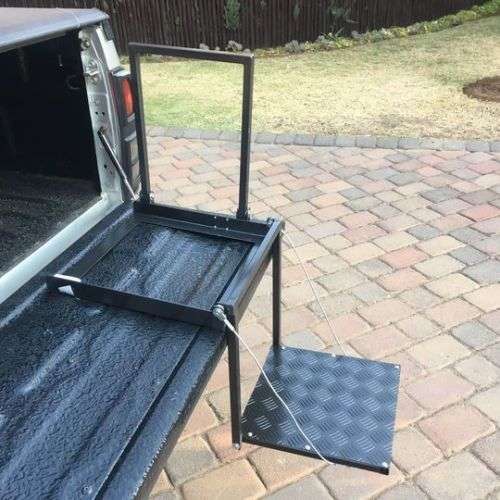 TRAIL STEP Tailgate step for bakkie bakkie ladder bakkie step easy acces step bakkie 4x4