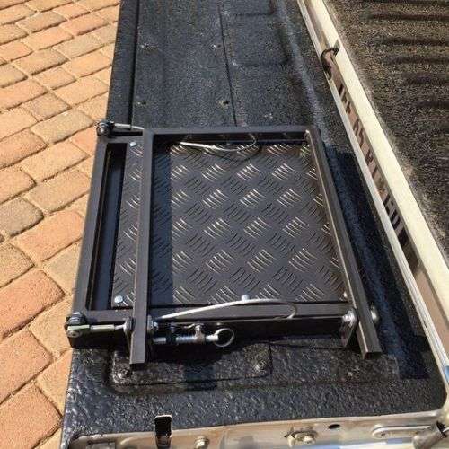TRAIL STEP Tailgate step for bakkie bakkie ladder bakkie step easy acces step bakkie 4x4