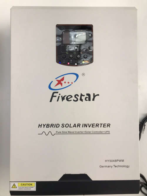 Hybrid Inverter 48V 5KVA / 5000W PWM Fivestar Inverter Hybrid Inverter