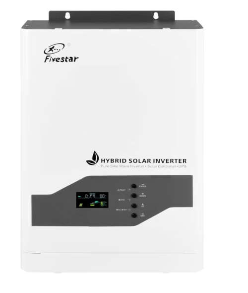 Hybrid Inverter 48V 3KVA / 3000W PWM Fivestar Inverter Hybrid Inverter