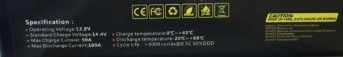 12V 150AH Lithium Ion Deep Cycle Battery(2x left)
