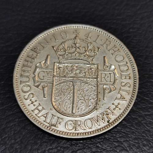 1941 Half Crown Southern Rhodesia