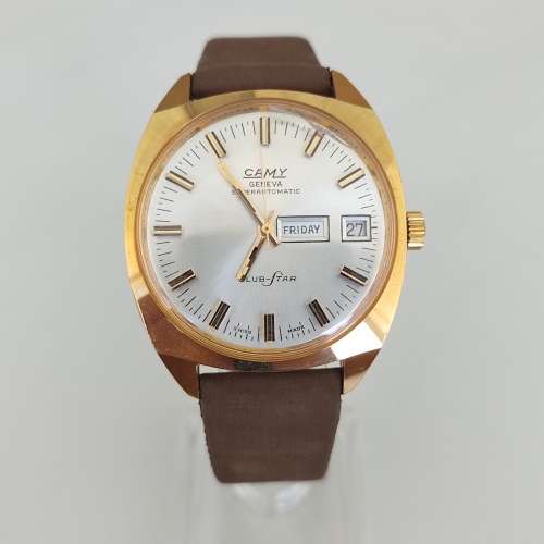 ** CAMY Club Star Day Date Wristwatch