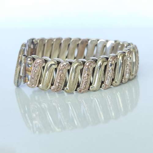 Vintage Gold Plated Sweetheart Bracelet