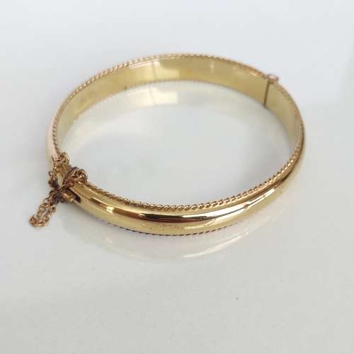 Vintage Gold Bangle