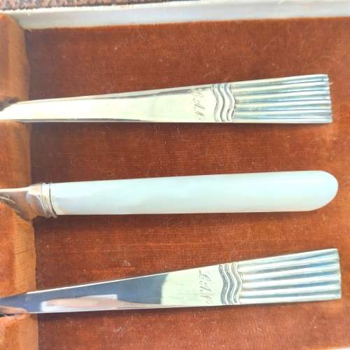 Vintage Silver Cutlery in Box #O0010
