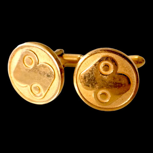 Gold Cufflinks #O0007
