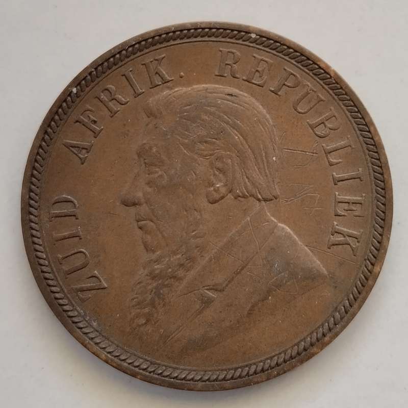 1898 South African One Penny #C0109