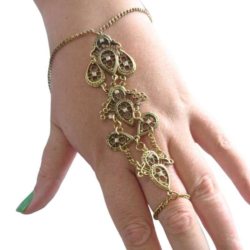 Gold Hand Chain #O0075