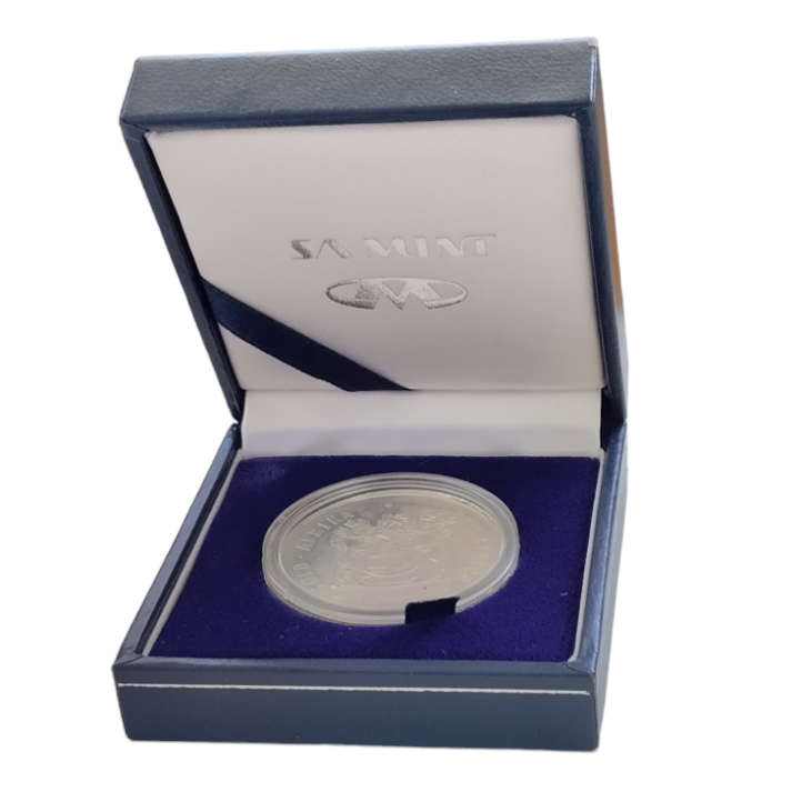1987 Proof Silver One Rand in SAM Box  #C0150