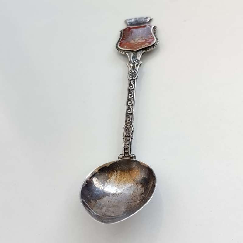 S. Marino Silver Souvenir Spoon  #O0026