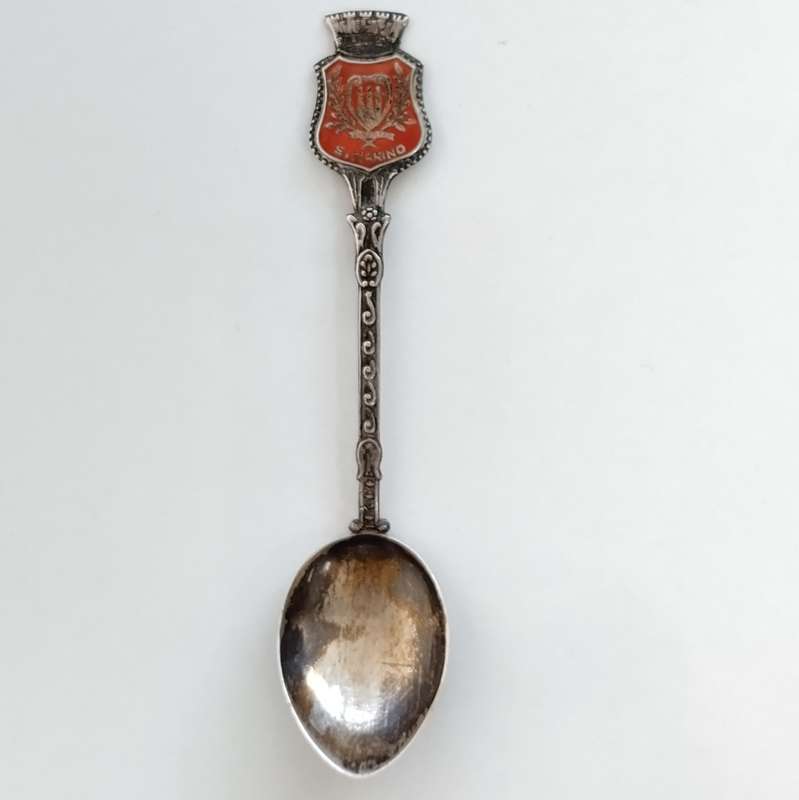 S. Marino Silver Souvenir Spoon  #O0026