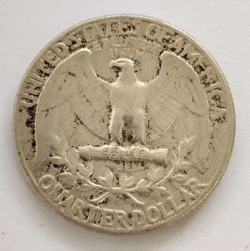 1957 US Silver Quarter Dollar #C0157
