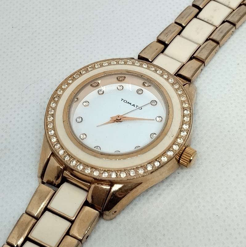 Rose Gold Tomato Ladies Watch #W0029