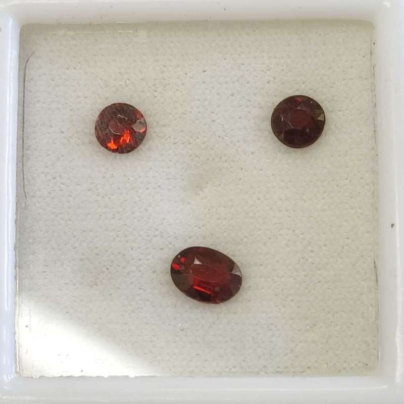 Natural Garnet Gemstones  #S0002
