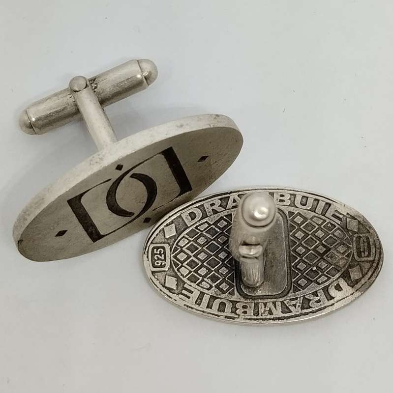 Drambuie Sterling Silver Cufflinks #O0043