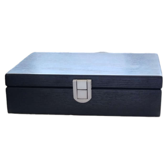 Silver Plated Full Cigar Set with Box #O0046