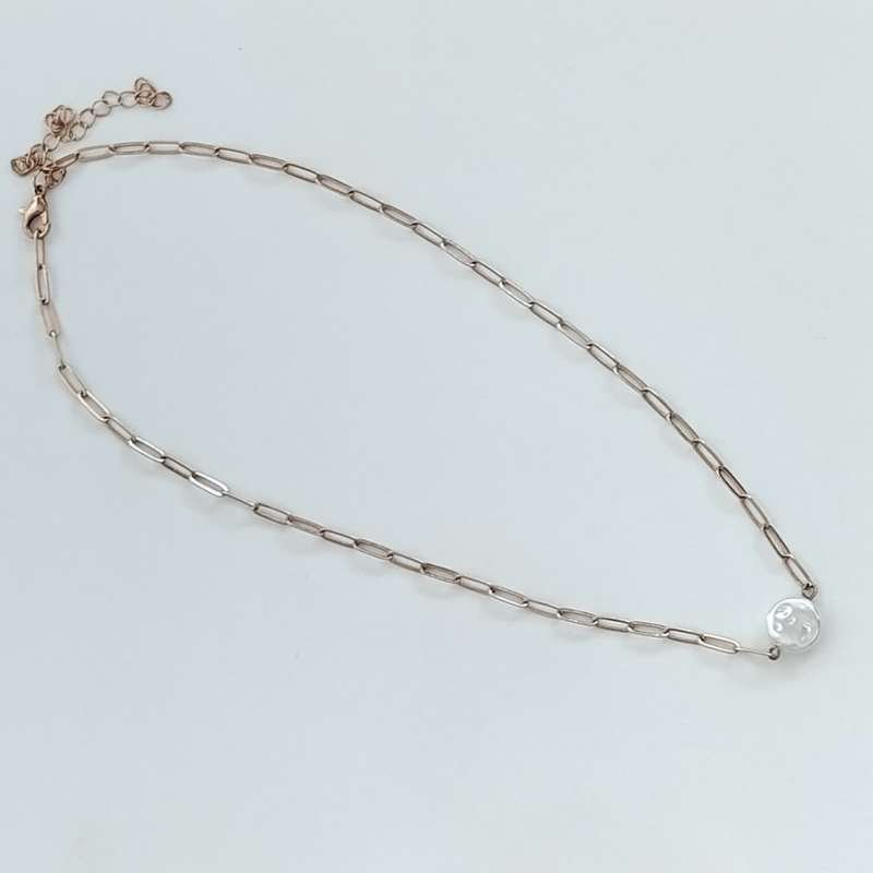 Chain Link Necklace #F0058