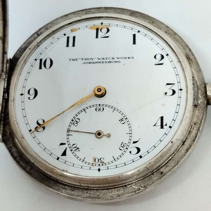 The `Troy` Watch Works Johannesburg Pocket Watch #W0040
