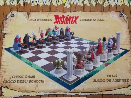 Asterix Collector Chess Set by Plastoy