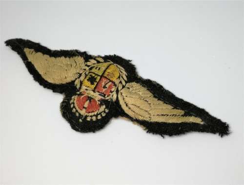 WW2 Era SAAF Pilot Wing Padded