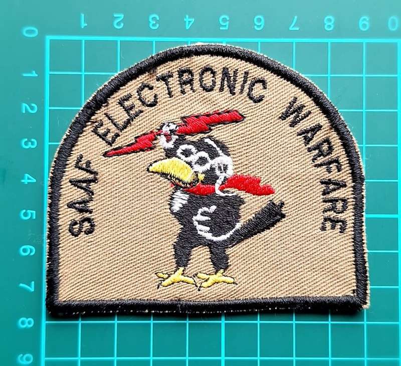 SAAF Electronic Warfare Cap Patch 1990`s