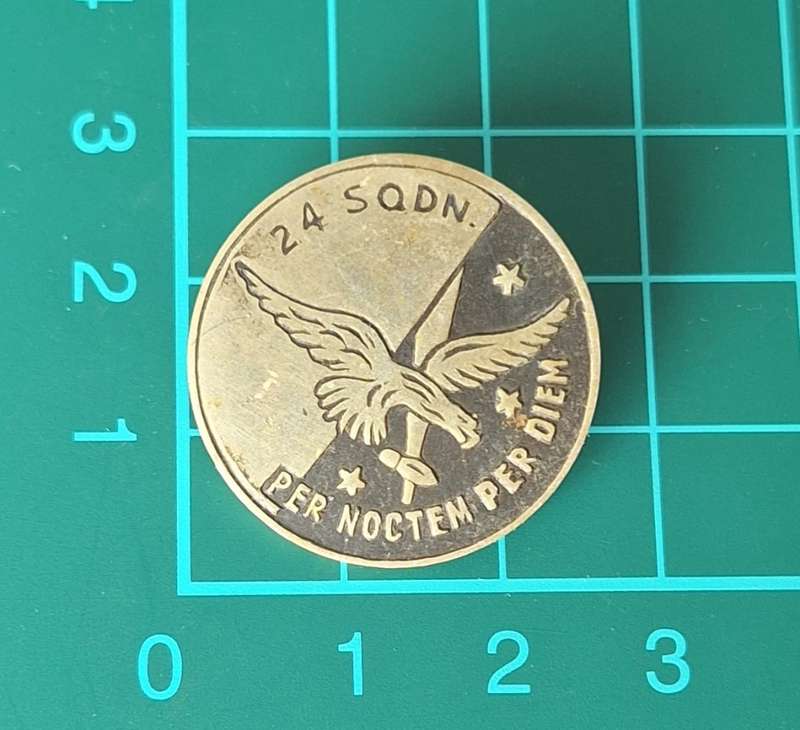 SAAF 24 Squadron WW2 Pin Badge