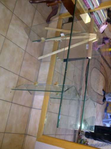 Bakos Brothers Glass Table