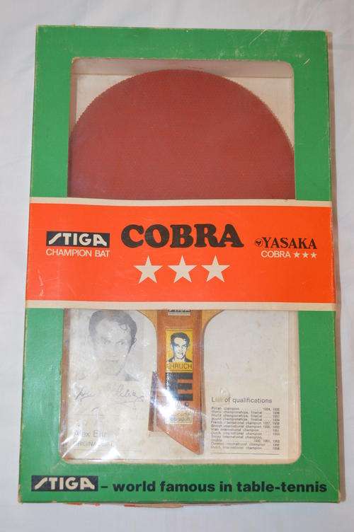 Stiga Ehrlich Vintage Table Tennis Bat.