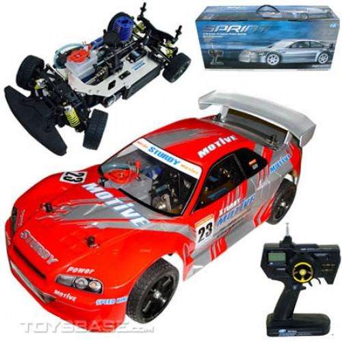 1/10 NITRO RC 4WD 1.8cc INCLUDES COMPLETE STARTING KIT + FREE SHIPPING!!!