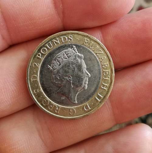 British 1914-1918 The first world war two pounds.