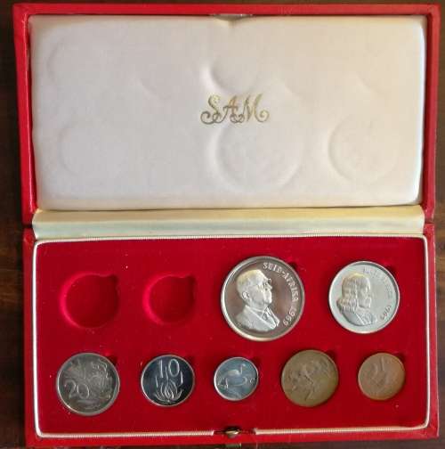 1969 South Africa short proof set.